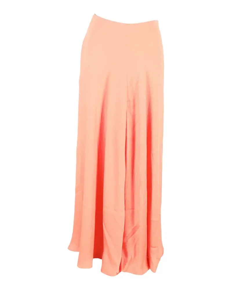 GALVAN high-waisted maxi skirt - Orange Orange
