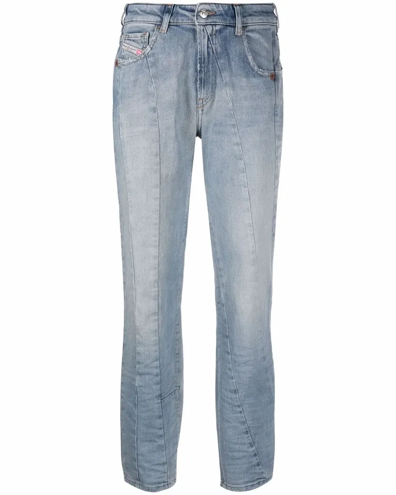 Diesel D-Joy Straight-Leg-Jeans - Blau Blau