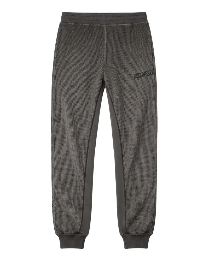 Diesel logo-print track pants - Grau Grau