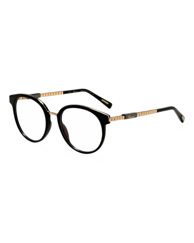 Chopard round-frame glasses - Schwarz Schwarz