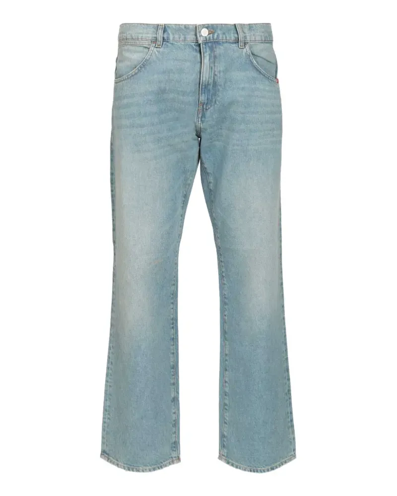 Amish James belt-loop jeans - Blau Blau