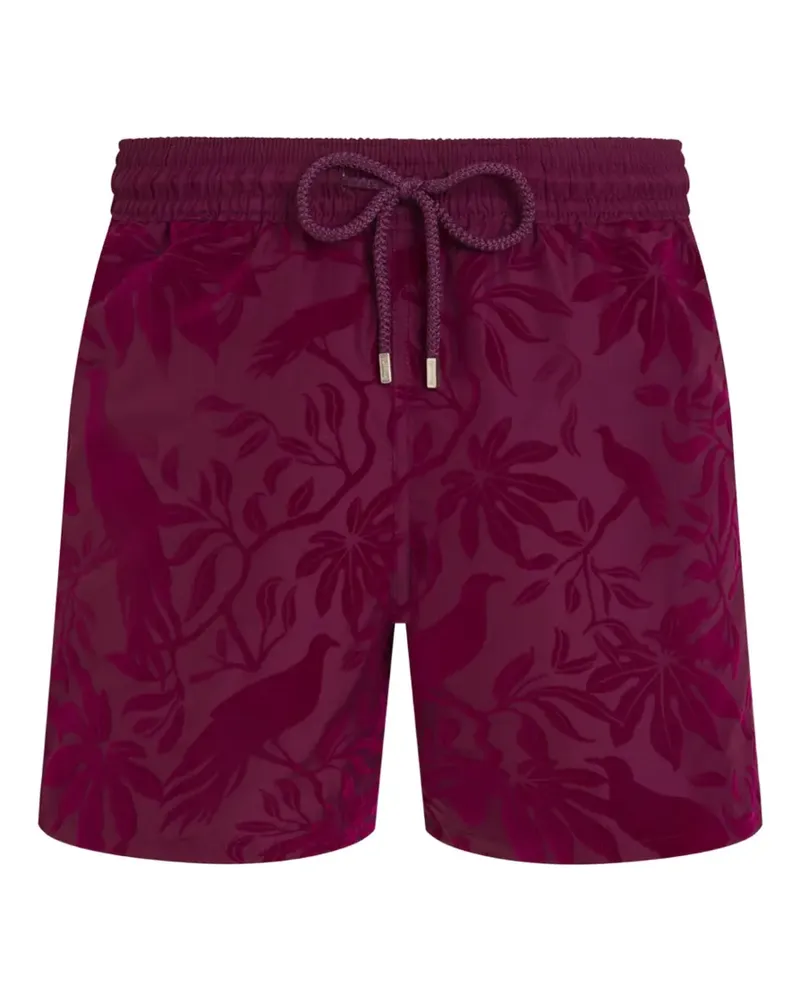 Vilebrequin Badeshorts mit Blumen-Print - Violett Violett
