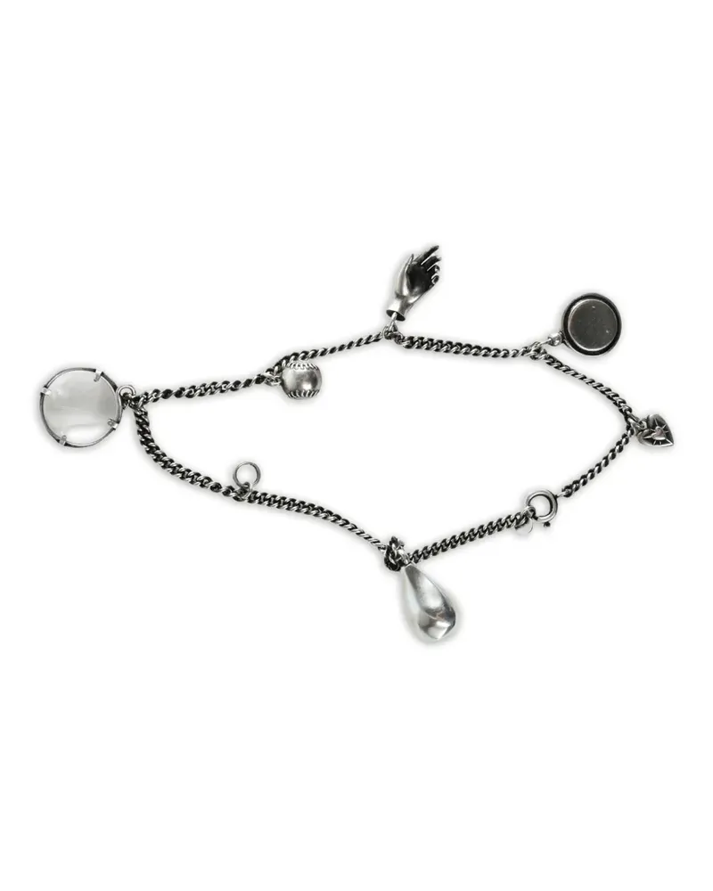 Ann Demeulemeester Nico chain - Silber Silber