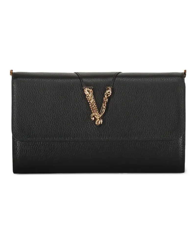 Versace Virtus Clutch - Schwarz Schwarz