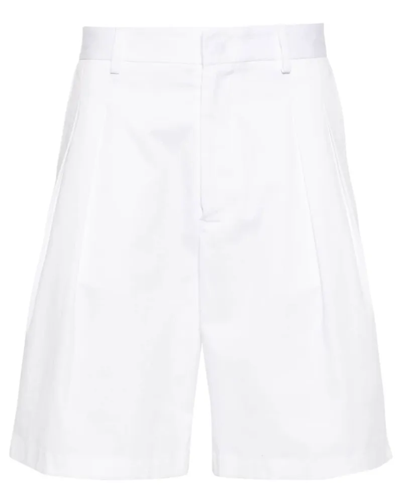 Low Brand Klassische Miami Shorts Weiß
