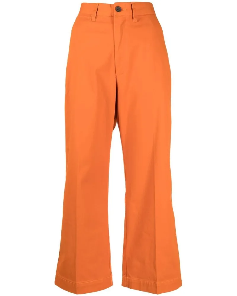 Ralph Lauren Weite Cropped-Chino - Orange Orange