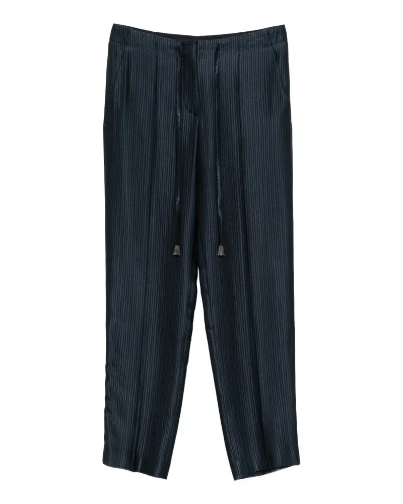 Giorgio Armani Hose mit Kordelzug - Blau Blau