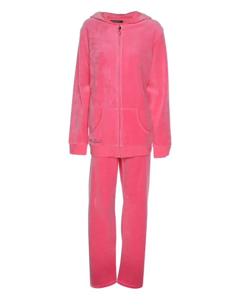 Marina Rinaldi Jogginganzug aus Velours - Rosa Rosa
