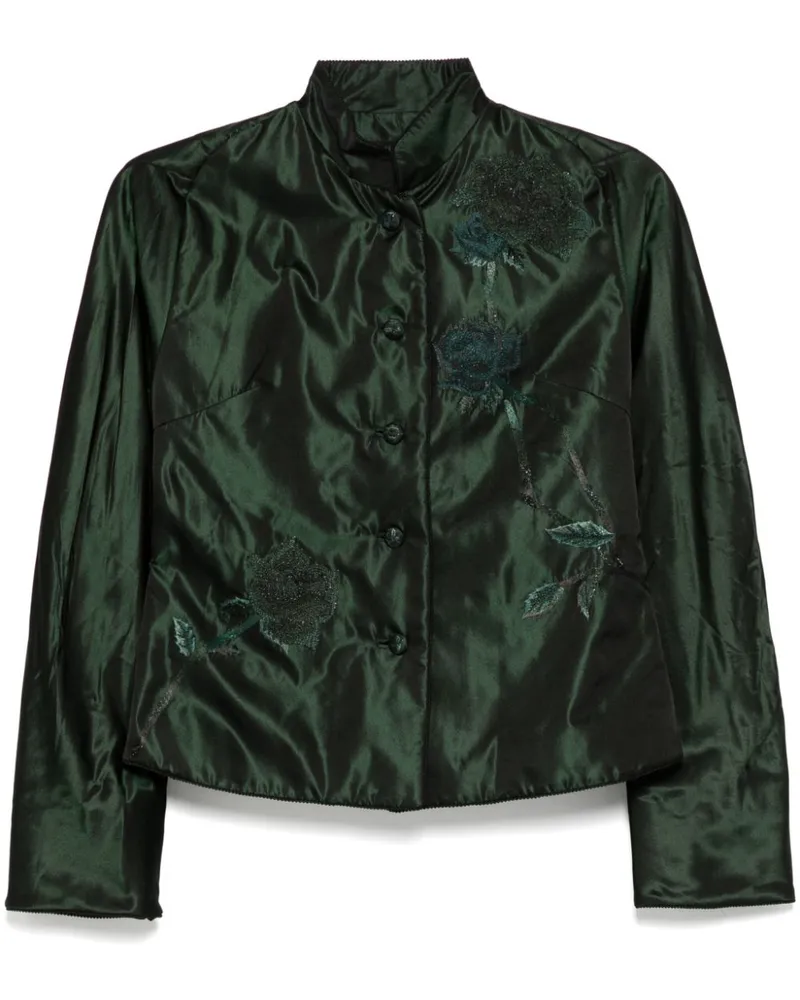 SHIATZY CHEN Libre Collection Jacke mit Mandarinkragen - Grün Grün