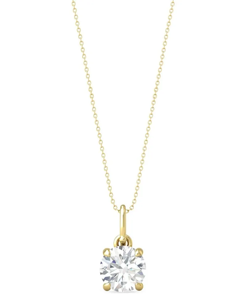 VEYNOU 14kt Ella Gelbgoldhalskette mit Diamanten Gold