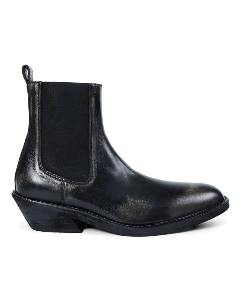 Ann Demeulemeester Caru leather chelsea boots - Schwarz Schwarz