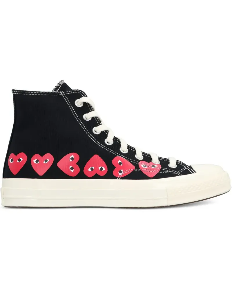 Comme des Garçons x Converse Chuck 70 High-Top-Sneakers - Schwarz Schwarz