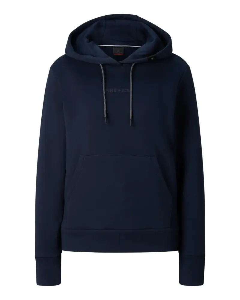 Bogner Fire & Ice Nila Hoodie aus Baumwolle mit Logo-Print - Blau Blau