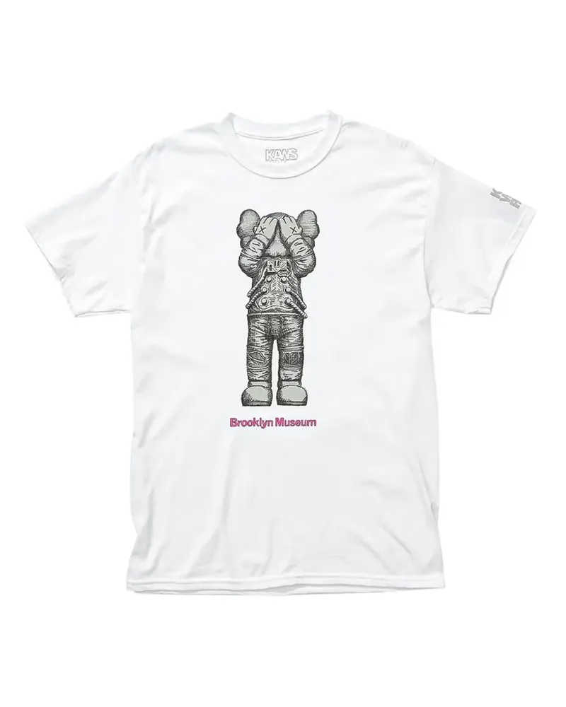 KAWS Brooklyn Museum Space T-Shirt - Weiß Weiß