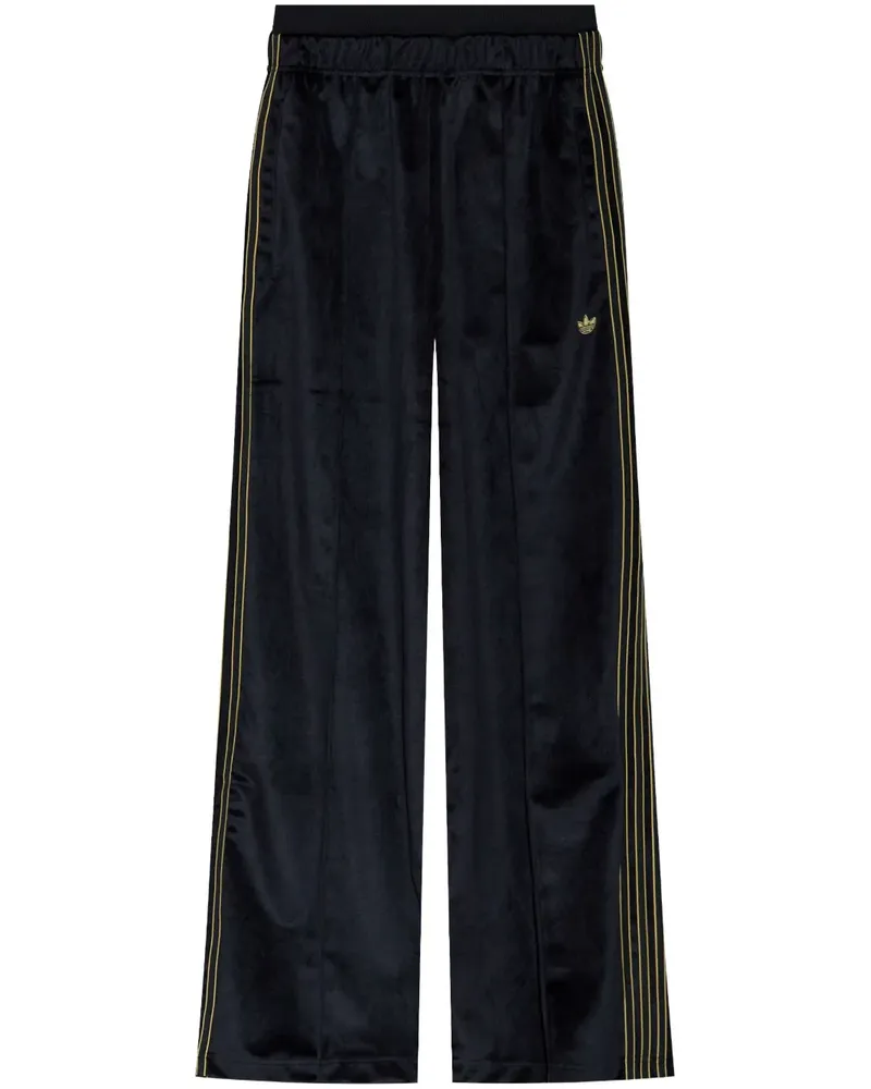 adidas Jogginghose aus Velours - Schwarz Schwarz