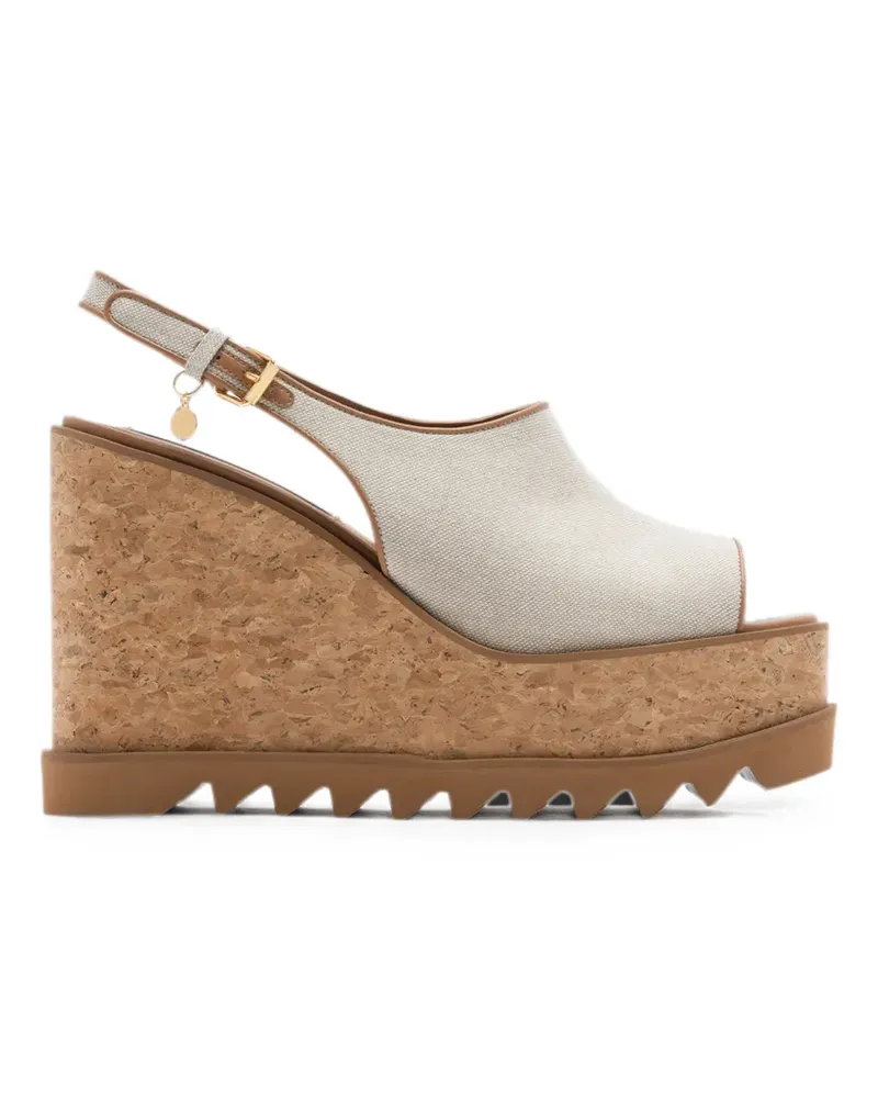 Stella McCartney Sneak-Elyse sandals - Nude Nude
