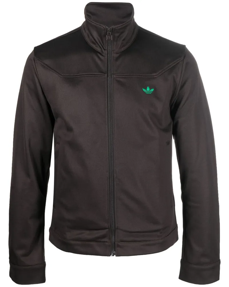 adidas x Wales Bonner Jacke mit Stickerei - Braun Braun