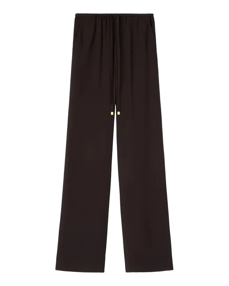 AGNONA drawstring palazzo pants - Braun Braun
