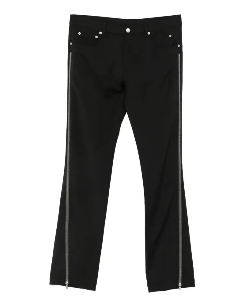 Rick Owens Vega side-zip trousers - Schwarz Schwarz