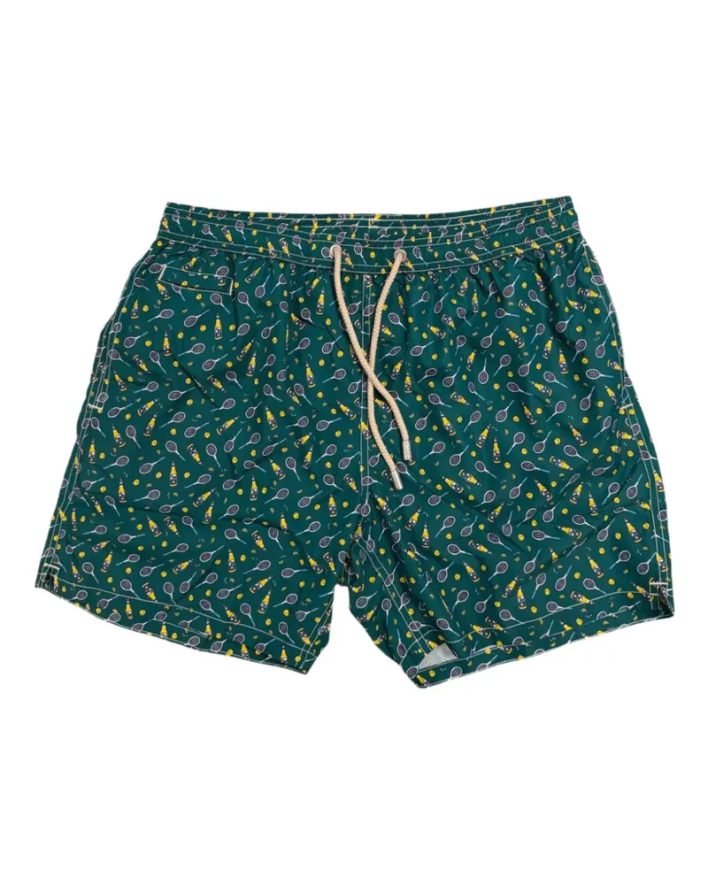 MC2 Saint Barth Lighting Micro Fantasy swim shorts - Grün Grün