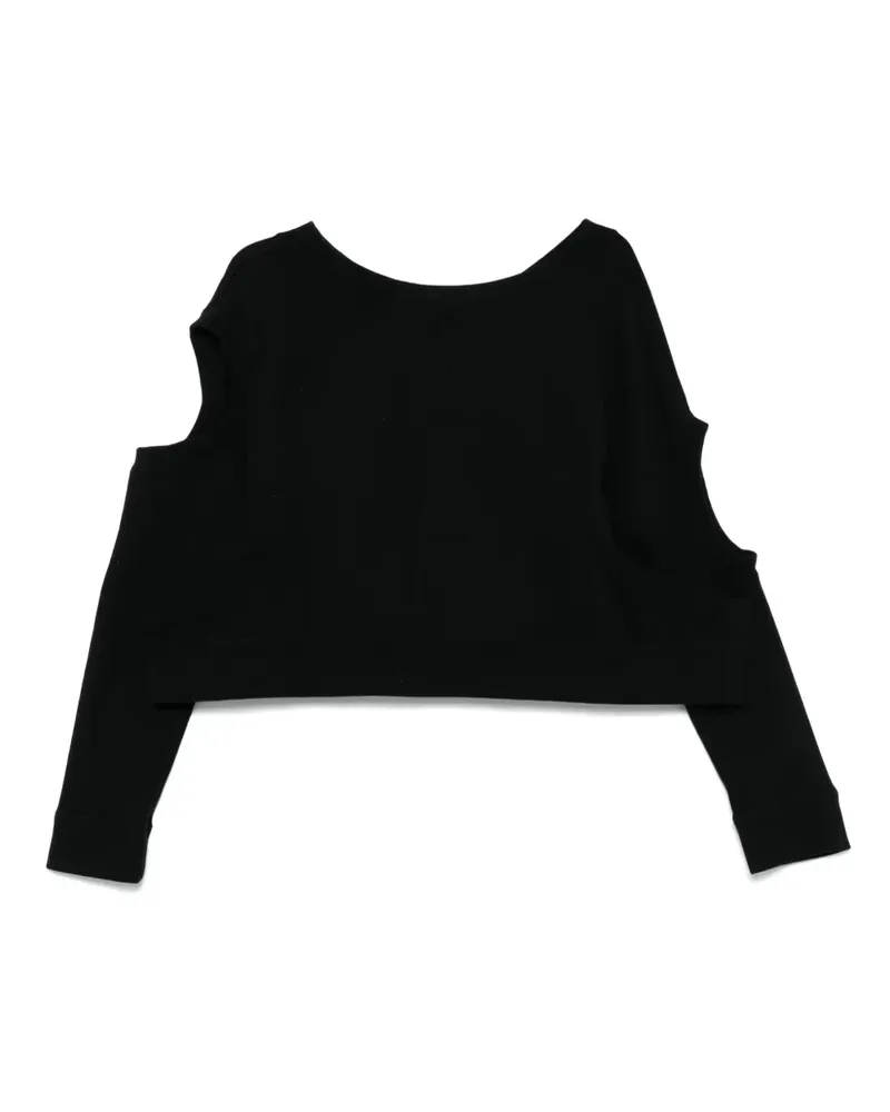 Undercover Sweatshirt mit Cut-Out - Schwarz Schwarz