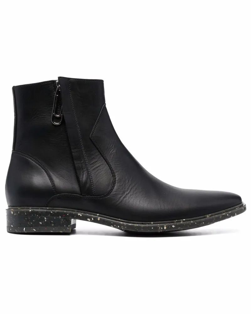 OFF-WHITE Stiefel mit Büroklammer Schwarz