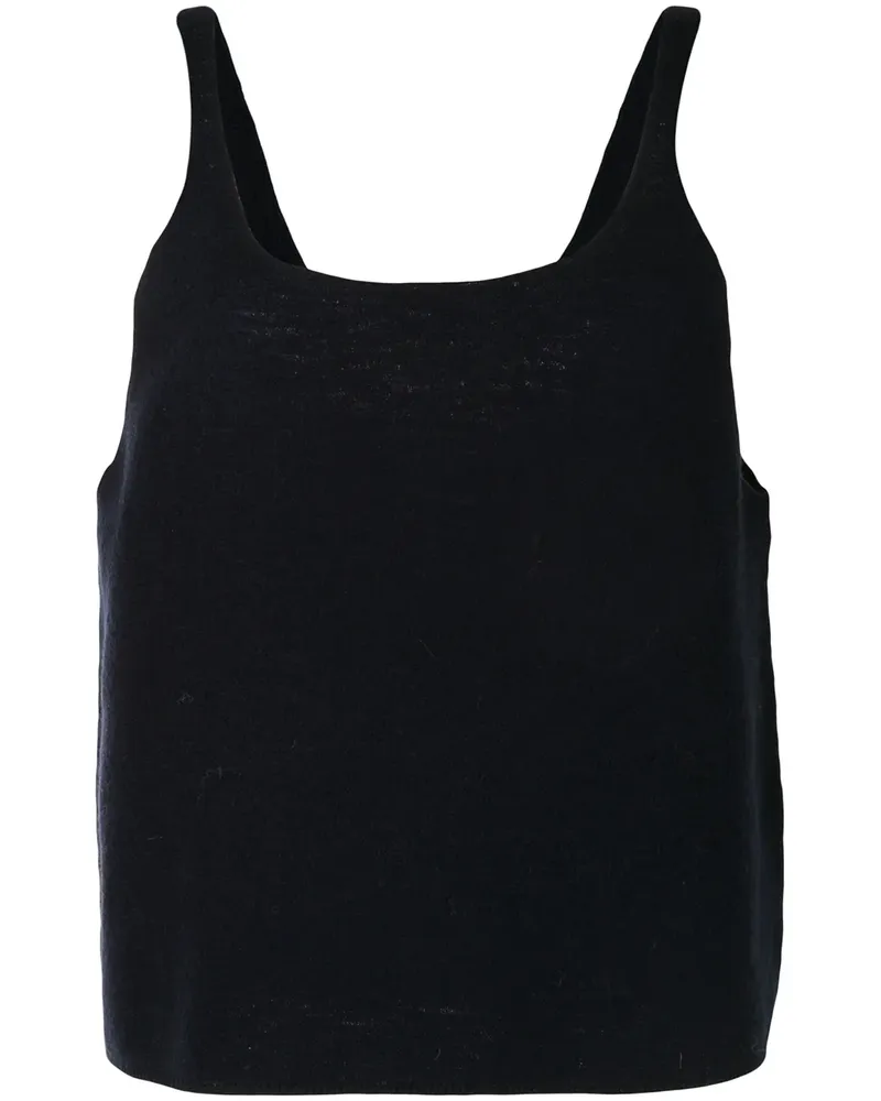 tibi Pullover mit U-Ausschnitt - Blau Blau