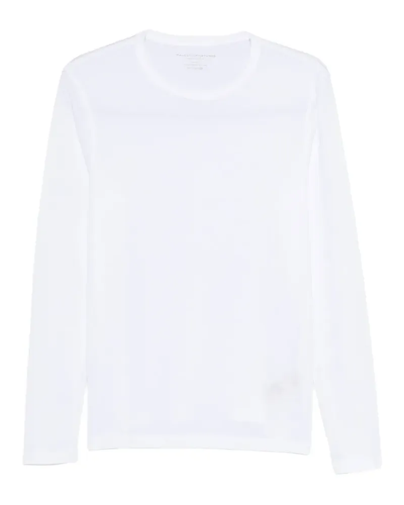 Majestic long-sleeve crew-neck sweater - Weiß Weiß