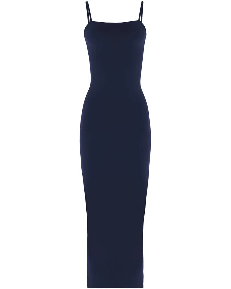 Wolford Strap Fatal Midikleid - Blau Blau