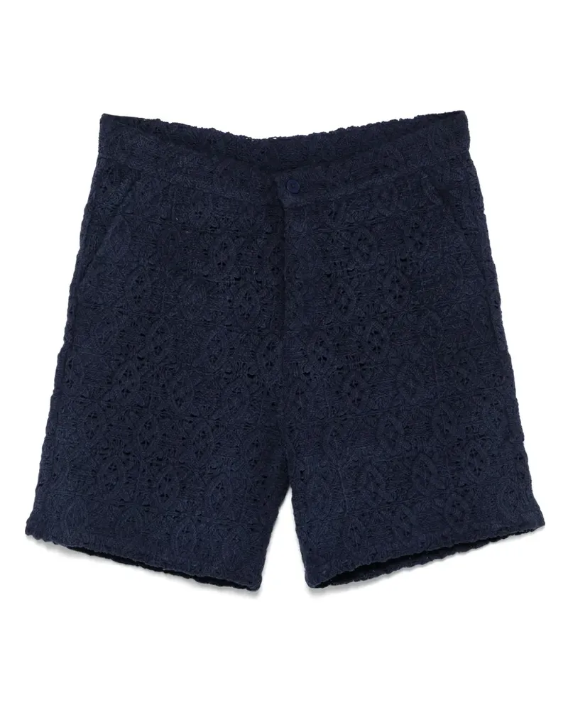 Daily Paper Lace Shield Shorts - Blau Blau