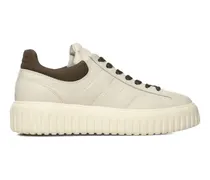 H Stripes Sneakers - Nude