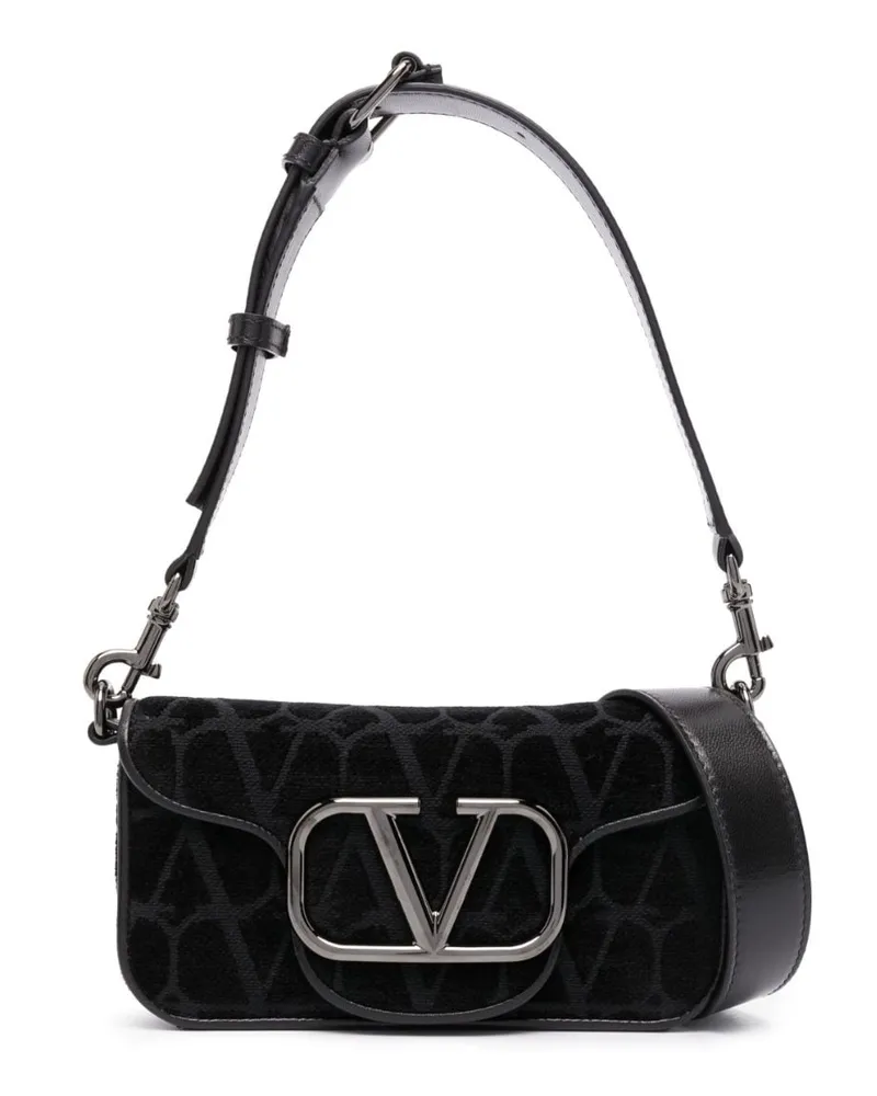 Valentino Garavani Schultertasche mit VLOGO - Schwarz Schwarz