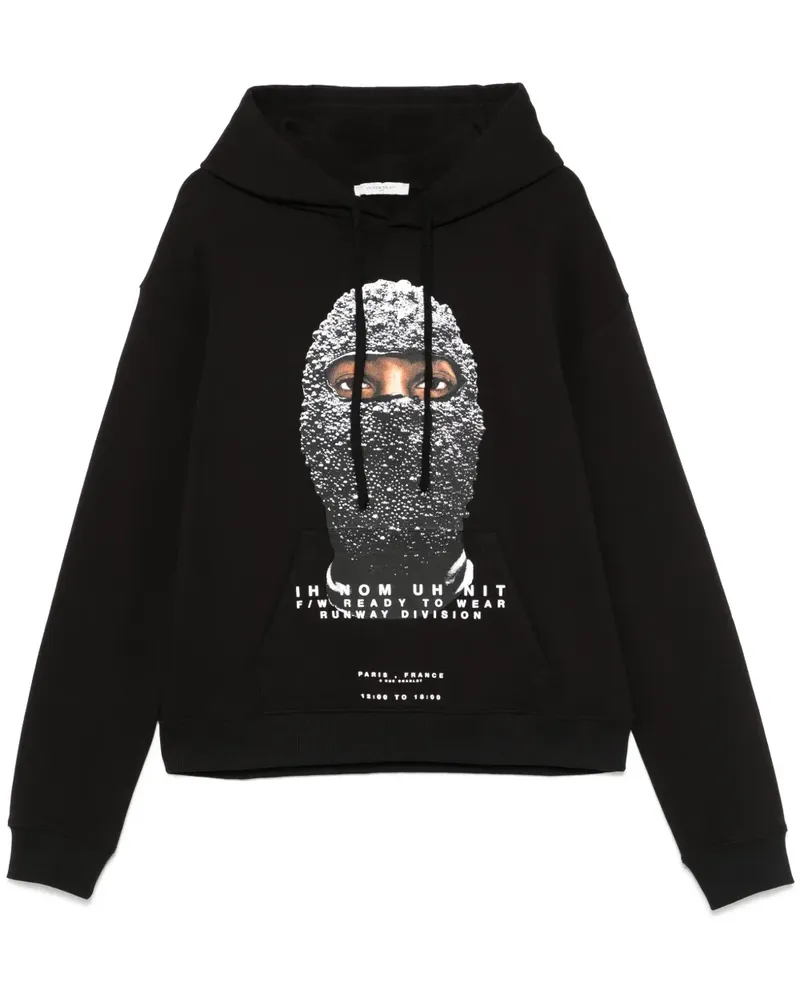 IH NOM UH NIT Mask Hoodie - Schwarz Schwarz