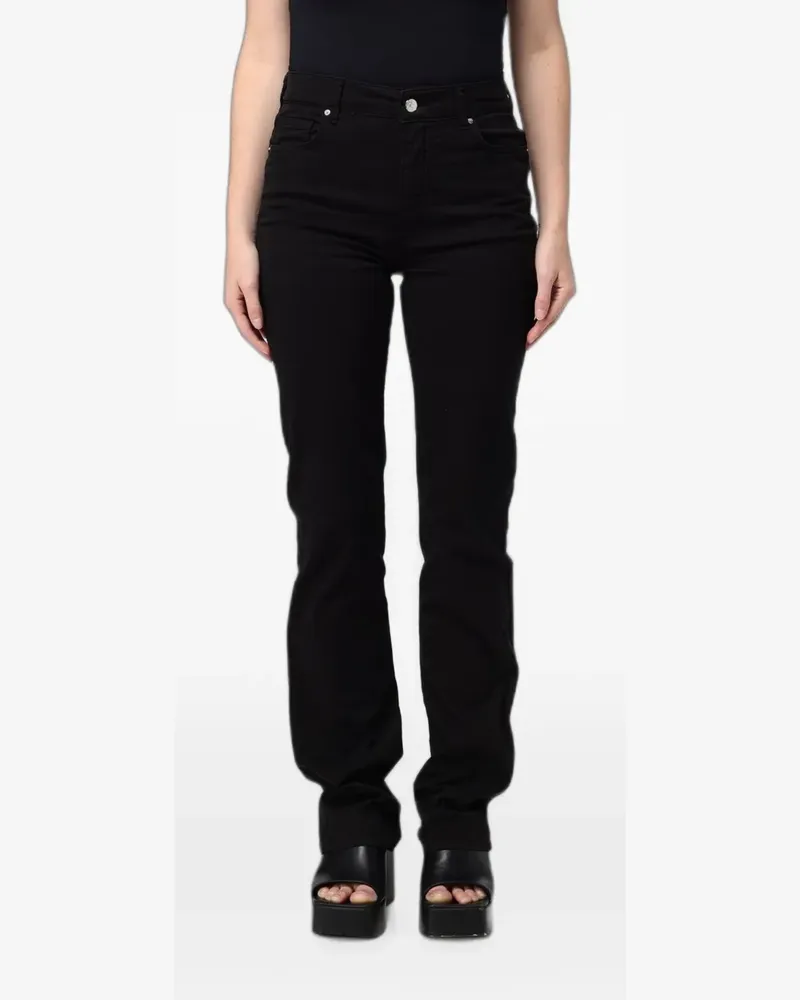 Armani Exchange five-pocket straight-leg jeans - Schwarz Schwarz
