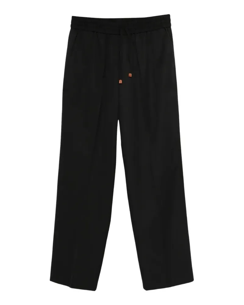 Drôle de Monsieur Droit Lane Hose mit Kordelzug - Schwarz Schwarz