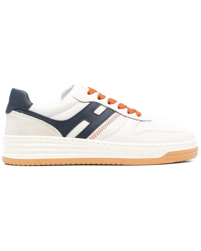 Hogan Sneakers mit Logo-Patch - Nude Nude