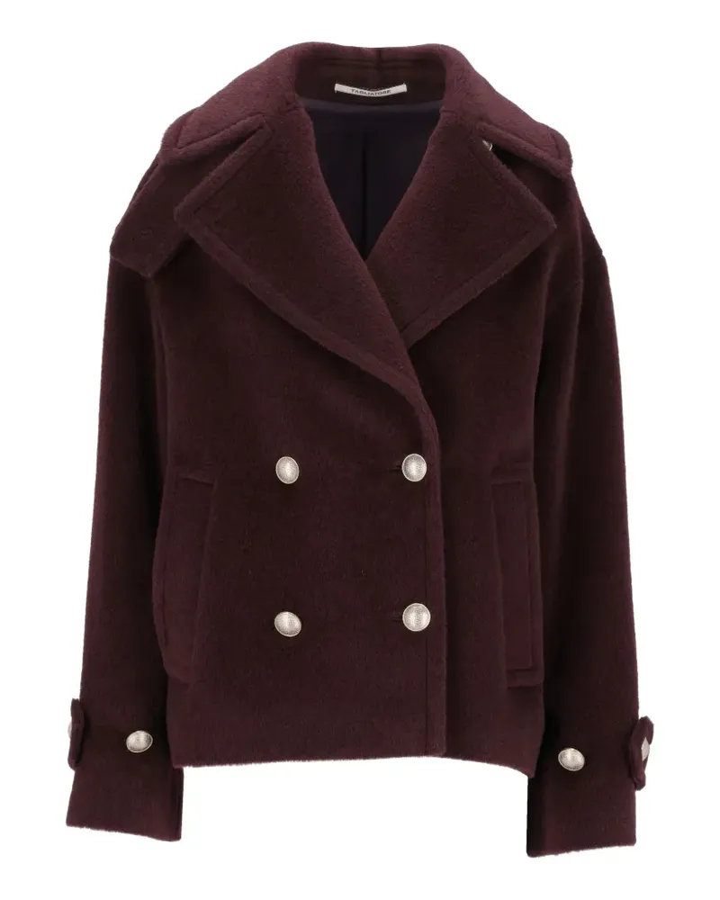 Tagliatore Sheila double-breasted coat - Violett Violett