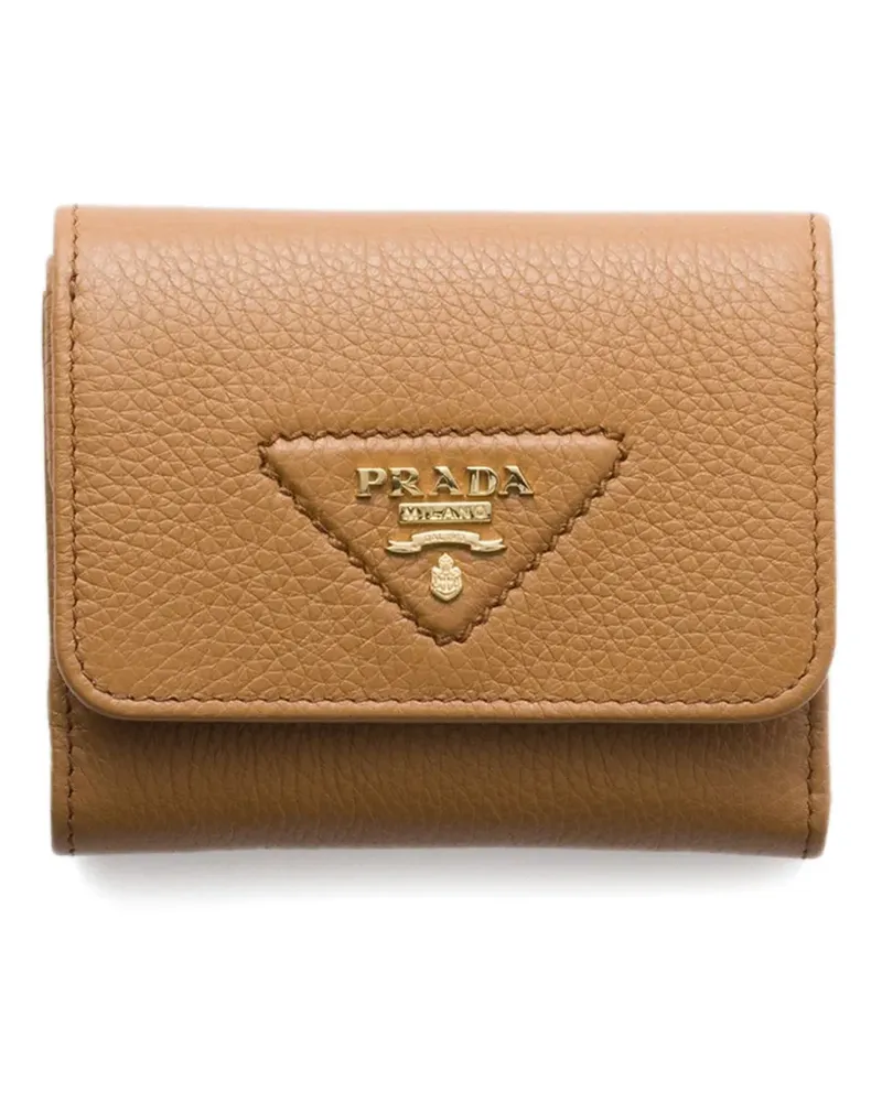 Prada Kleines Portemonnaie - Braun Braun