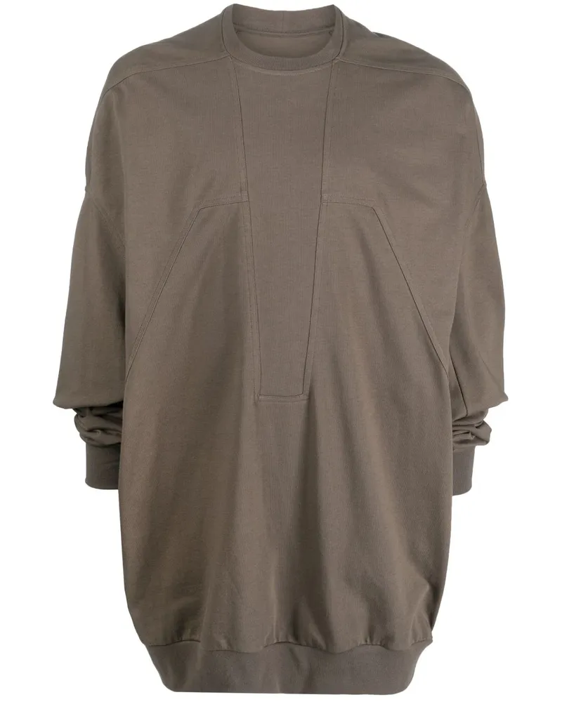 Rick Owens Splintered Peter Pullover aus Bio-Baumwolle - Braun Braun