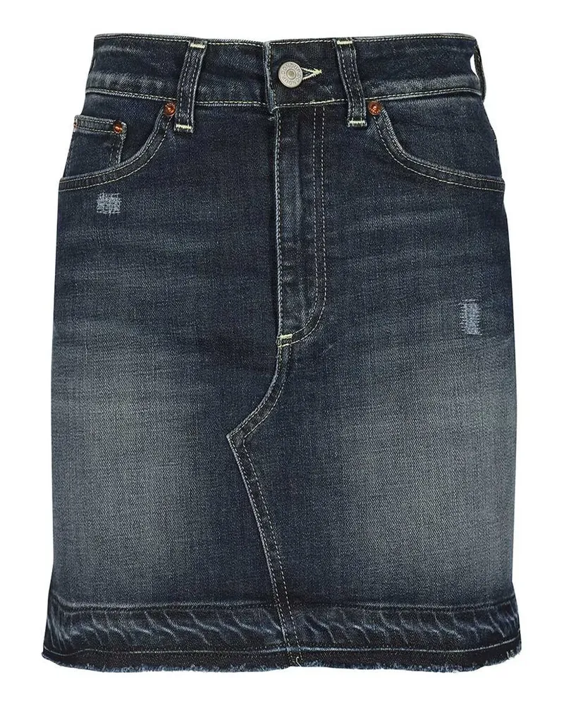 Dondup Klassischer Jeans-Minirock - Blau Blau
