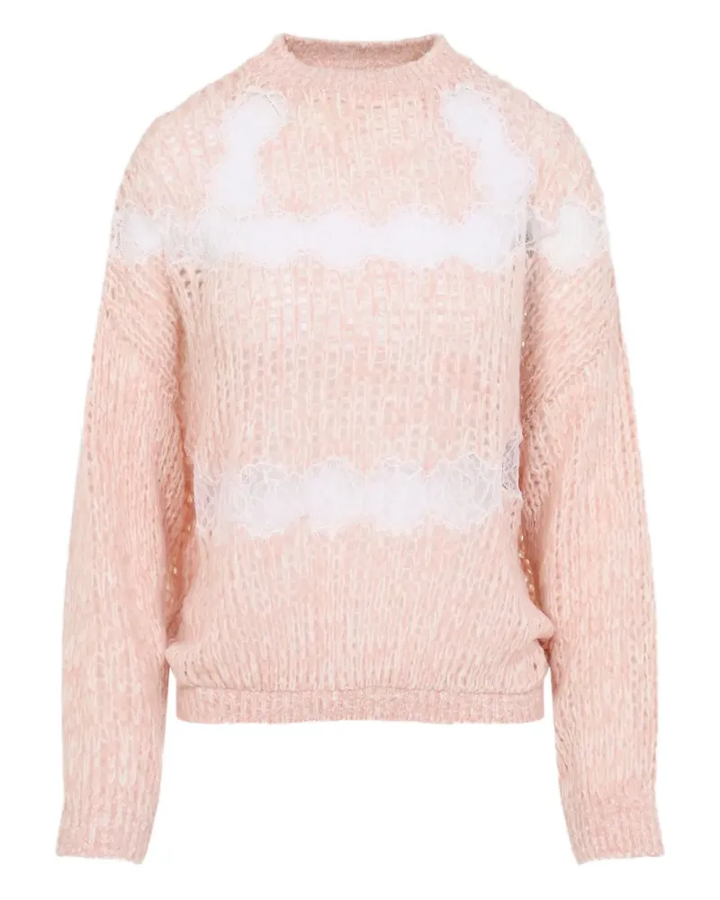 Giambattista Valli Gestrickter Pullover - Rosa Rosa