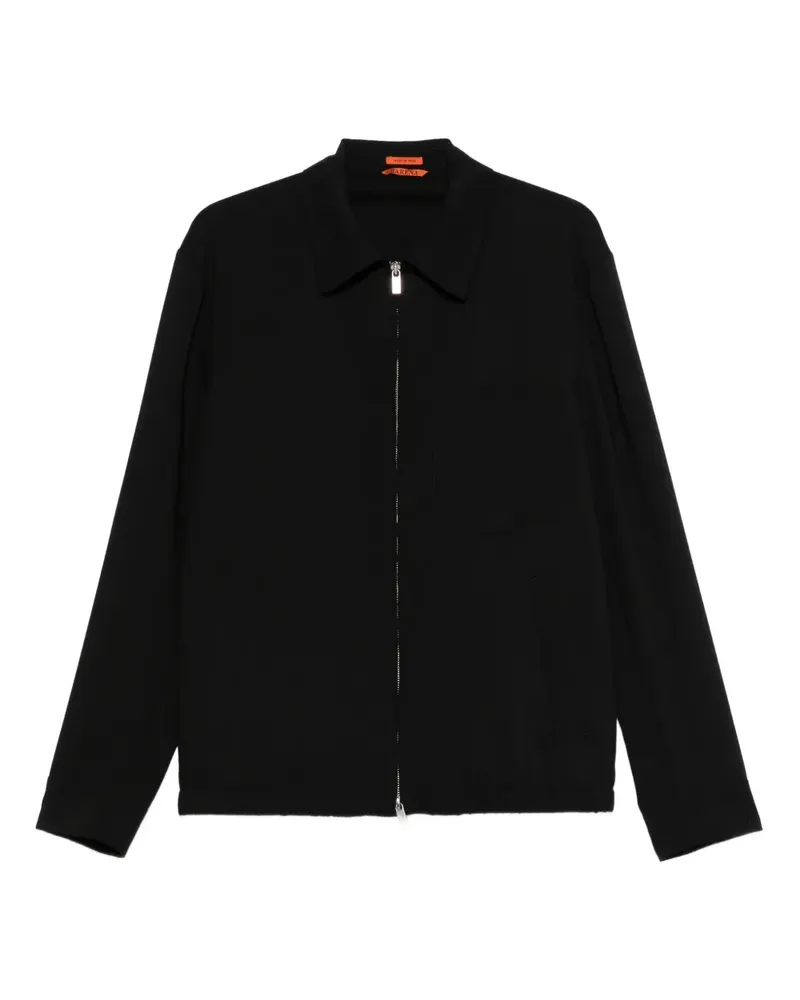 BARENA zip-up jacket - Schwarz Schwarz