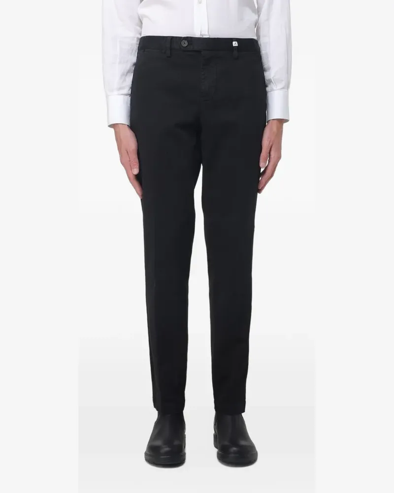 MYTHS logo-patch chinos - Schwarz Schwarz