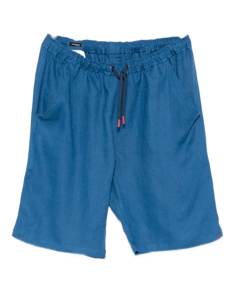 Kiton drawstring shorts - Blau Blau