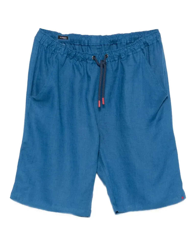 Kiton drawstring shorts - Blau Blau