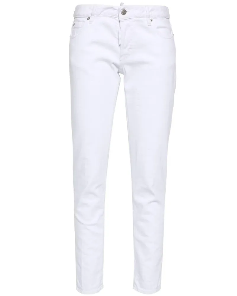 Dsquared2 Jennifer Skinny-Jeans - Weiß Weiß