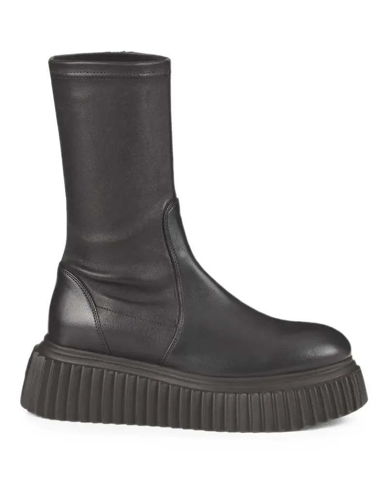 Attilio Giusti Leombruni Milagros platform ankle boots - Schwarz Schwarz