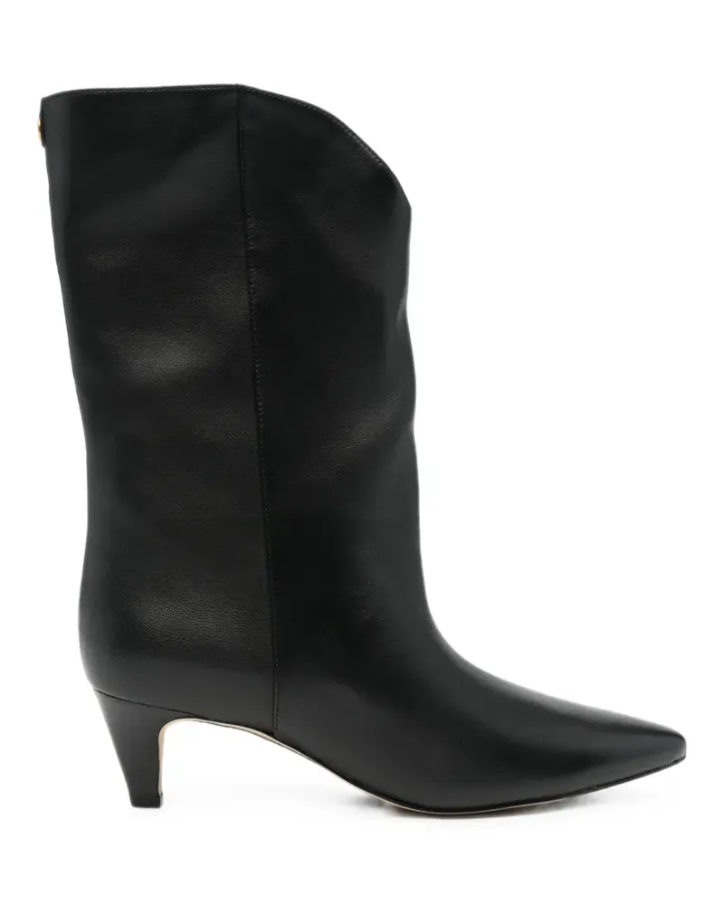 Michael Kors Daniela pointed-toe leather ankle boots - Schwarz Schwarz