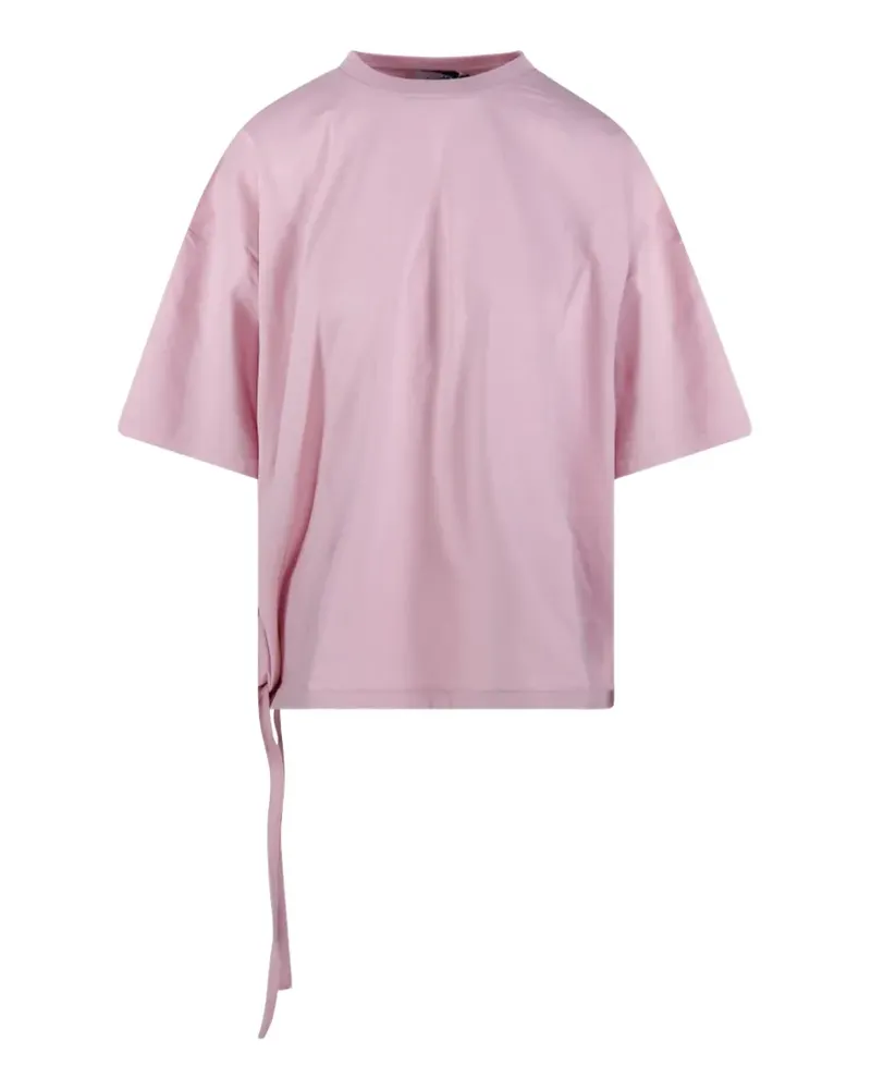 NUDE drawstring T-shirt - Rosa Rosa