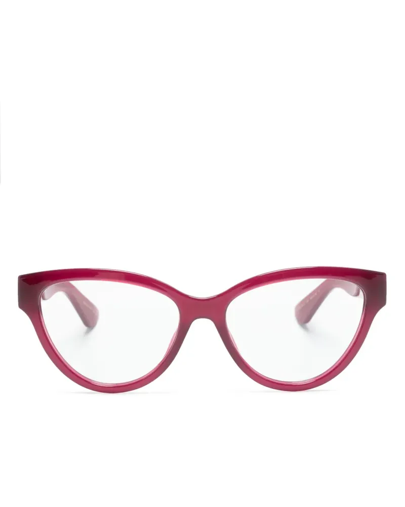 Gucci Cat-Eye-Sonnenbrille mit GG - Violett Violett